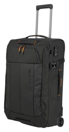 Travelite Briize Wheeled duffle M Black + sleva 300,- na příslušenství