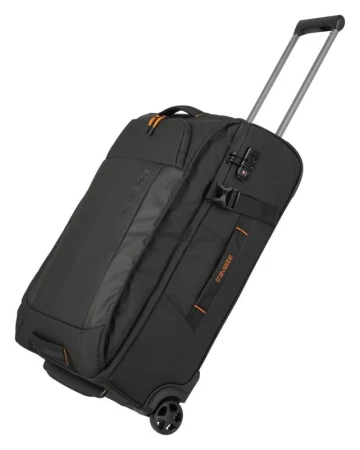 Travelite Briize Wheeled duffle M Black + sleva 300,- na příslušenství