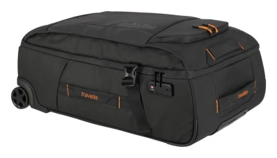 Travelite Briize Wheeled duffle M Black + sleva 300,- na příslušenství