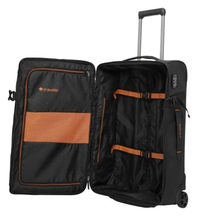 Travelite Briize Wheeled duffle M Black + sleva 300,- na příslušenství