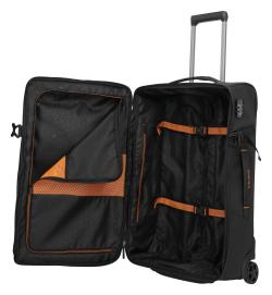 Travelite Briize Wheeled duffle M Black + sleva 300,- na příslušenství