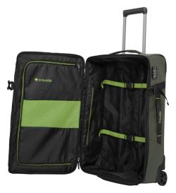 Travelite Briize Wheeled duffle M Khaki + kosmetická taštička zdarma