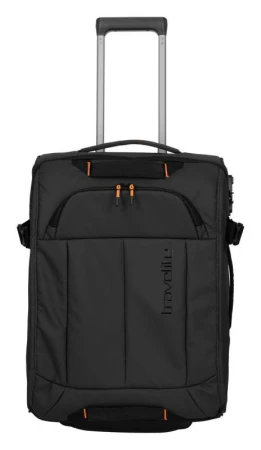 Travelite Briize Wheeled duffle S Black + kosmetická taštička zdarma
