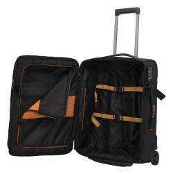 Travelite Briize Wheeled duffle S Black + kosmetická taštička zdarma