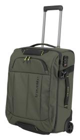 Travelite Briize Wheeled duffle S Khaki + kosmetická taštička zdarma