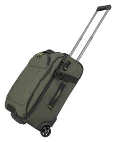 Travelite Briize Wheeled duffle S Khaki + kosmetická taštička zdarma