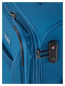 Travelite Chios L Petrol kufr + jmenovka na kufr