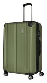 Travelite City 4w L Green kufr + kosmetická taštička zdarma