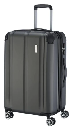 Travelite City 4w M Anthracite kufr + příruční váha zdarma