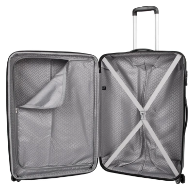 Travelite City 4w S, M, L tmavě modrá sada kufrů