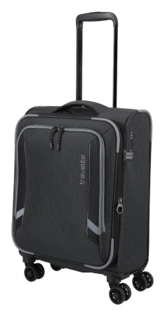 Travelite Corsica S černý kabinový kufr
