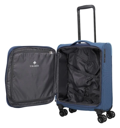 Travelite Corsica S, M, L, BB modrá sada kufrů