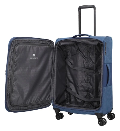Travelite Corsica S, M, L, BB modrá sada kufrů