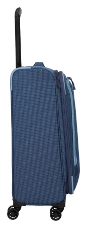 Travelite Corsica S, M, L, BB modrá sada kufrů