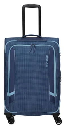 Travelite Corsica S, M, L, BB modrá sada kufrů