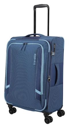 Travelite Corsica S, M, L, BB modrá sada kufrů