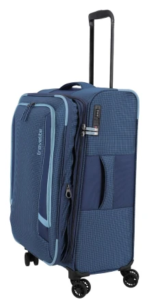 Travelite Corsica S, M, L, BB modrá sada kufrů