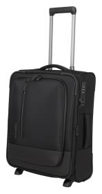 Travelite Crosslite 5.0 2w S exp. Black kufor + kozmetická taštička zadarmo Travelite Crosslite 5.0 2w S exp. Black kufor + kozmetická taštička zadarmo