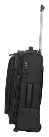 Travelite Crosslite 5.0 2w S exp. Black kufr + kosmetická taštička zdarma