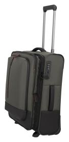 Travelite Crosslite 5.0 2w S exp. Dark Olive kufr + kosmetická taštička zdarma