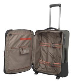 Travelite Crosslite 5.0 2w S exp. Dark Olive kufr + kosmetická taštička zdarma
