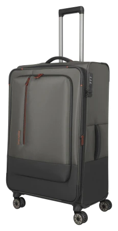 Travelite Crosslite 5.0 L Dark Olive cestovní kufr