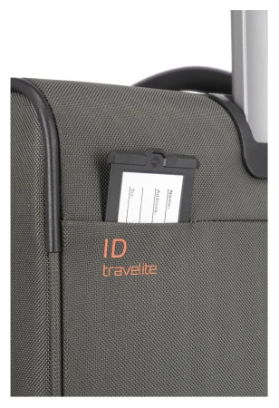 Travelite Crosslite 5.0 L Dark Olive cestovní kufr