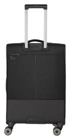 Travelite Crosslite 5.0 M Black kufr + kosmetická taštička zdarma