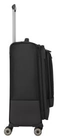 Travelite Crosslite 5.0 M Black kufr + kosmetická taštička zdarma