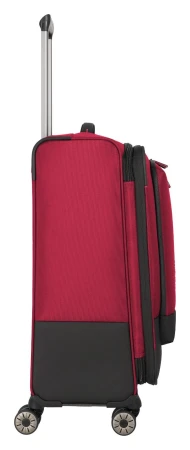 Travelite Crosslite 5.0 M červený cestovní kufr