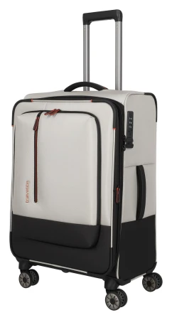 Travelite Crosslite 5.0 M White Sand cestovní kufr