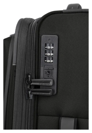 Travelite Crosslite 5.0 S exp. černý kabinový kufr