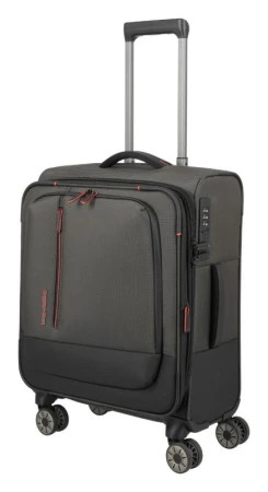 Travelite Crosslite 5.0 S exp. Dark Olive + kosmetická taštička zdarma