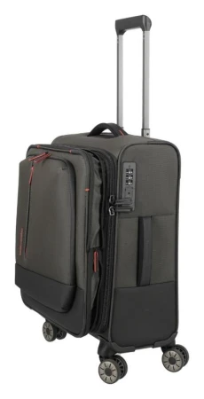 Travelite Crosslite 5.0 S exp. Dark Olive + kosmetická taštička zdarma