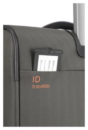 Travelite Crosslite 5.0 S exp. Dark Olive + kosmetická taštička zdarma