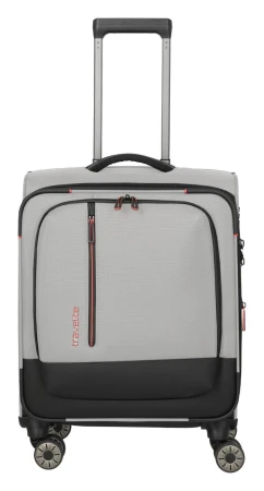 Travelite Crosslite 5.0 S exp. White Sand kabinový kufr