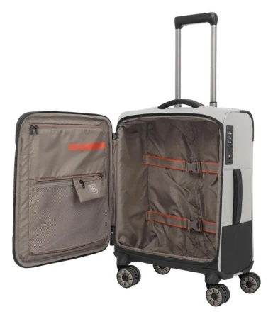 Travelite Crosslite 5.0 S White Sand kabinový kufr