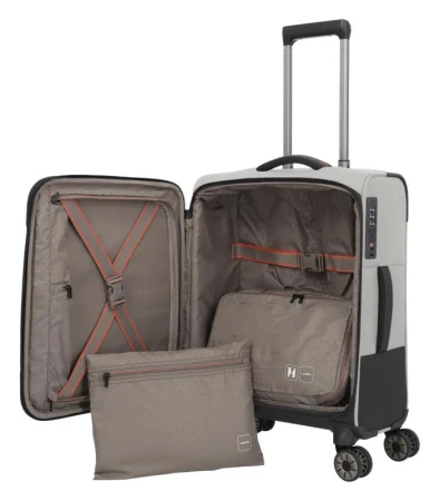 Travelite Crosslite 5.0 S White Sand kabinový kufr
