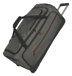 Travelite Crosslite Wheeled Duffle L Dark Olive taška + kosmetická taštička zdarma