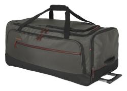 Travelite Crosslite Wheeled Duffle L Dark Olive taška + kosmetická taštička zdarma