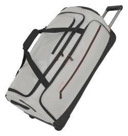 Travelite Crosslite Wheeled Duffle L White Sand taška + kosmetická taštička zdarma