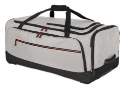 Travelite Crosslite Wheeled Duffle L White Sand taška + kosmetická taštička zdarma