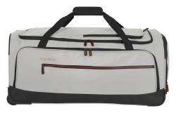 Travelite Crosslite Wheeled Duffle L White Sand taška + kosmetická taštička zdarma