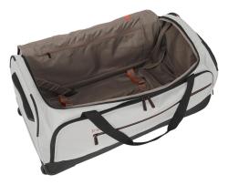 Travelite Crosslite Wheeled Duffle L White Sand taška + kosmetická taštička zdarma