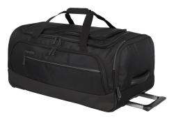 Travelite Crosslite Wheeled Duffle M Black taška + kosmetická taštička zdarma