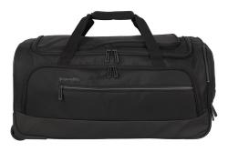 Travelite Crosslite Wheeled Duffle M Black taška + kosmetická taštička zdarma