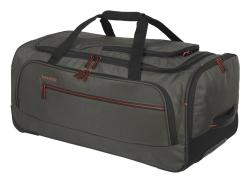 Travelite Crosslite Wheeled Duffle M Dark Olive taška + kosmetická taštička zdarma