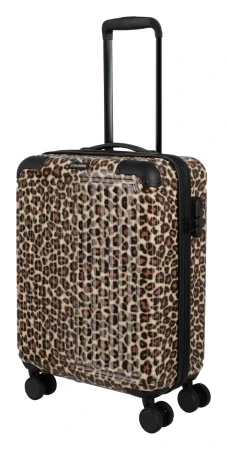 Travelite Cruise S, M, L hnědá leopardí sada kufrů