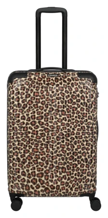 Travelite Cruise S, M, L hnědá leopardí sada kufrů