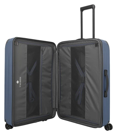 Travelite Dynamic L exp Denim blue modrý cestovní kufr